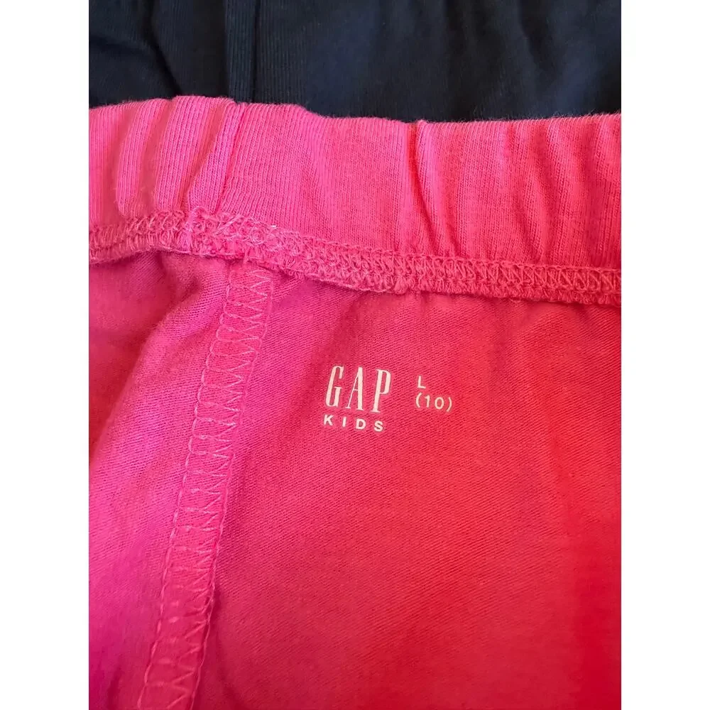 NEW Gap Kids Cartwheel Shorts Pink Navy Black Girls Large 10